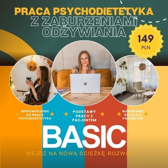 Kurs psychodietetyka - praca z zaburzeniami odżywiania